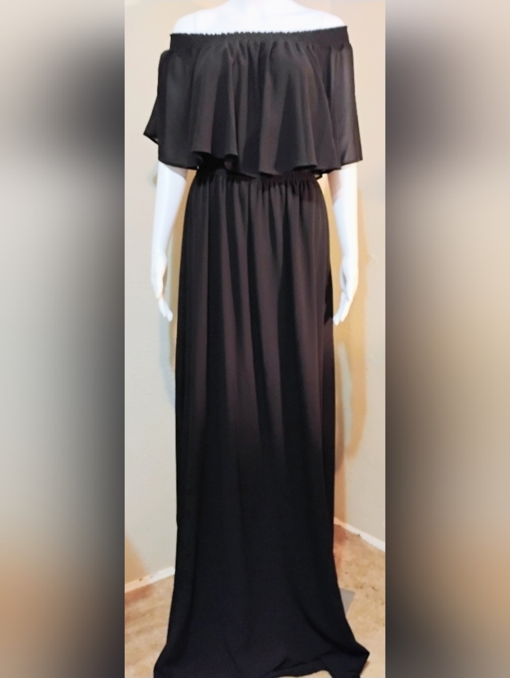 Show Me Your MuMu Black Maxi Dress